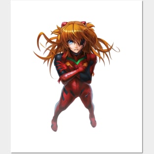 Asuka Langley Posters and Art